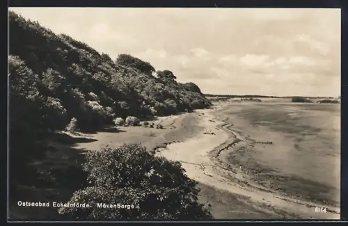 AK Eckernförde /Ostsee, Mövenberge und Strandpartie