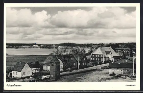 AK Schmalensee, Ortspartie aus der Vogelschau