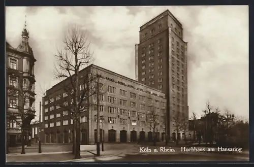AK Köln-Neustadt, Hochhaus am Hansaring