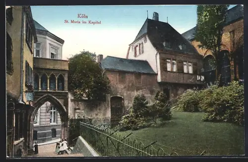 AK Cöln a. Rh., St. Maria im Kapitol