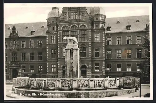 AK Köln a. Rh., Römerbrunnen