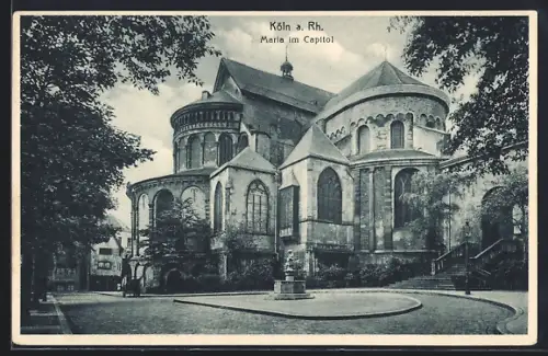AK Köln a. Rh., Maria im Capitol