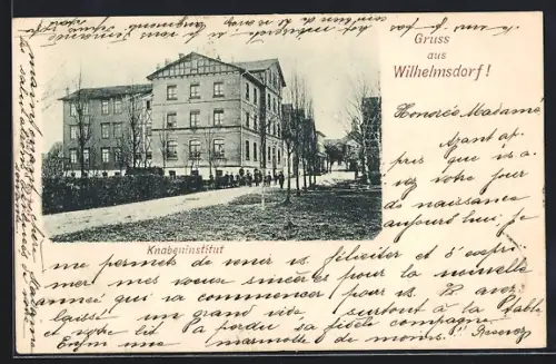 AK Wilhelmsdorf / Württ., Knabeninstitut