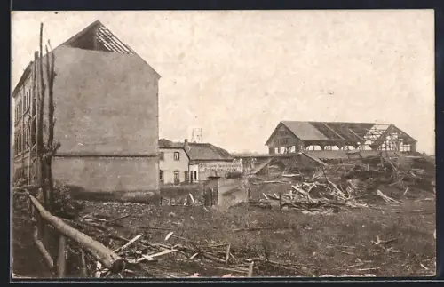 AK Chemnitz, Sturm-Katastrophe 27. Mai 1916