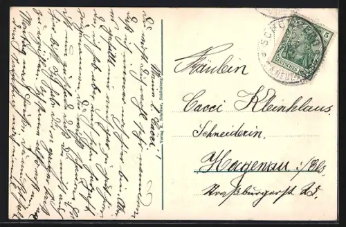 AK Schömberg i. Schwarzwald, Fachwerkhaus