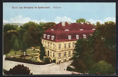 AK Straupitz im Spreewald, Schloss