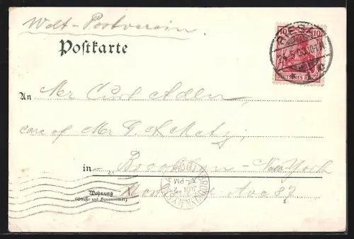 AK Riesa, Kaiser-Wilhelmsplatz, Bahnhof, Trinitatiskirche