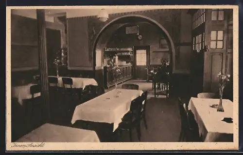 AK Rüdesheim a. Rh., Gasthaus zum Felsenkeller, Bes. Gebr. L. & H. Rölz