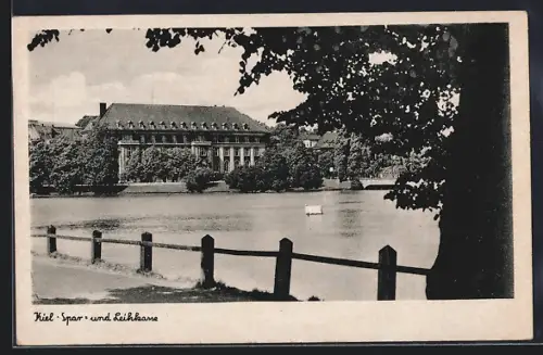 AK Kiel, Spar- und Leihkasse mit Uferpromenade