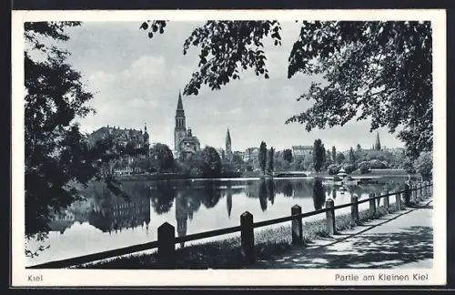 AK Kiel, Partie am Kleinen Kiel