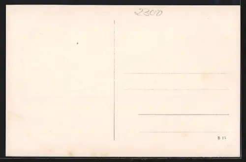 AK Kiel, Universität mit Reiterdenkmal u. Anlage