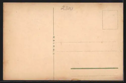 AK Kiel, Universität mit Kaiser Wilhelm Denkmal