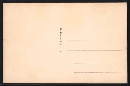 AK Kiel, Stadttheater und Rathausturm