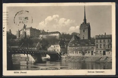 AK Gera /Reuss, Schloss Osterstein