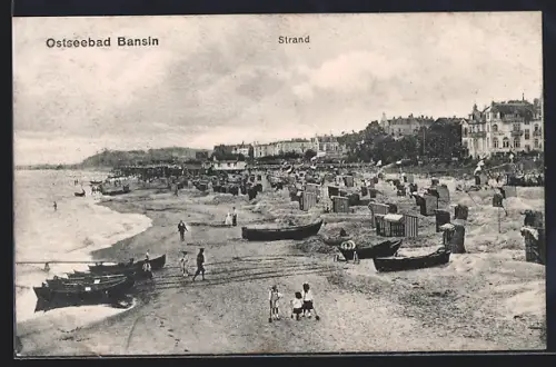 AK Bansin, Am Strand