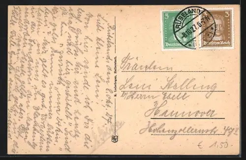 AK Rübeland im Harz, Eingang in die Hermannshöhle