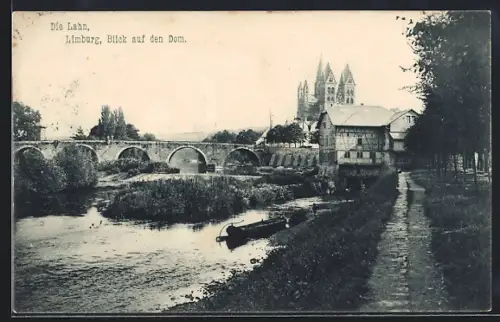 AK Limburg /Lahn, Blick auf den Dom
