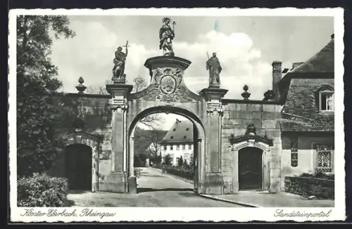AK Hattenheim, Kloster Eberbach, Sandsteinportal