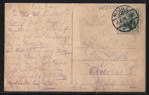 AK Assmannshausen a. Rh., Uferpartie mit Dampfer