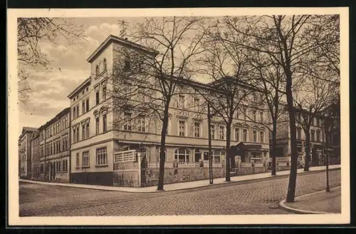 AK Weimar / Thür., Hotel Germania, Bes. Max Schröder