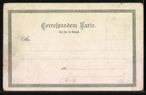 Lithographie Schumburg a. d. Desse, Bahnhof, Spinnerei und Weberei A. Stümpe & Söhne, Mechanische Weberei J. Mauthner