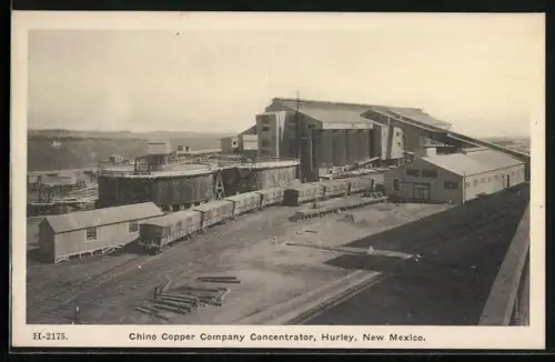 AK Hurley, NM, Chino Copper Company Concentrator