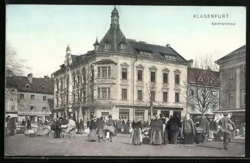 AK Klagenfurt, Partie am Edelmannhaus