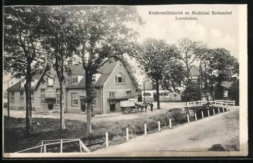 AK Loosduinen, Kindermelkfabriek en Modelstal Berkendael