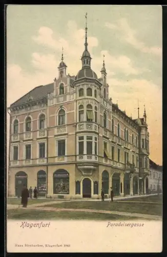 AK Klagenfurt, Geschäft in der Paradeisergasse