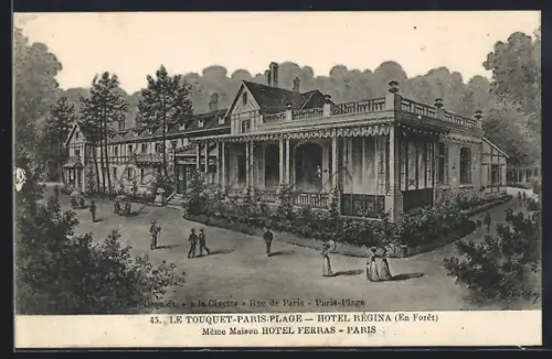 AK Le Touquet-Paris-Plage, Hotel Régina en Foret