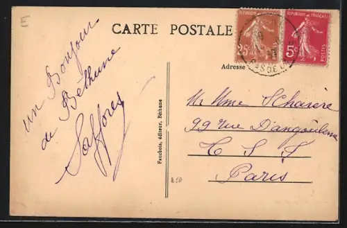 AK Béthune, Rue Sadi-Carnot
