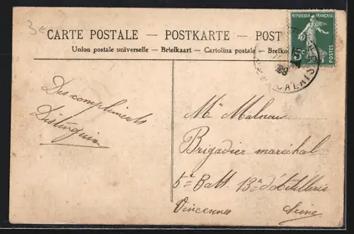 AK Béthune, Le quai du Canal