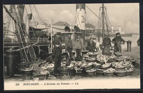 AK Boulogne, L`Arrivée du Poisson