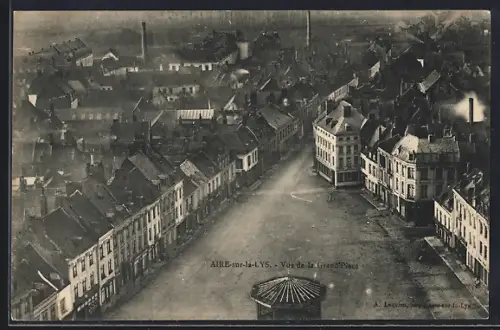 AK Aire-sur-la-Lys, Vue de la Grand` Place