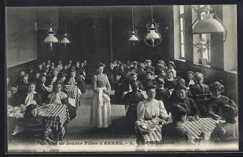 AK Arras, Collège de Jeunes Filles, Le Refectoire
