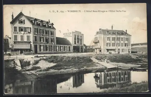 AK Wimereux, L`Hotel BEau Rivage et l`Hotel Belle-Vue
