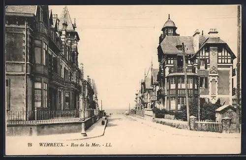 AK Wimereux, Rue de la Mer
