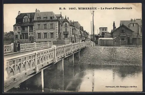 AK Wimereux, le pont d'Hazebrouck