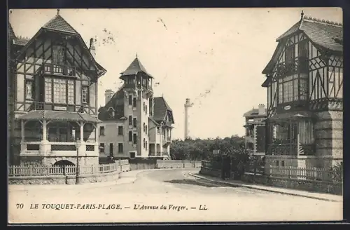 AK Le Touquet-Paris-Plage, L`Avenue du Verger