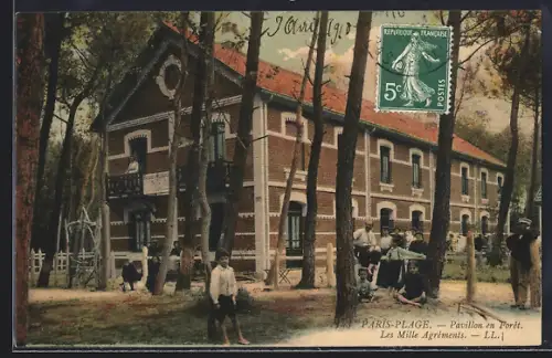 AK Le Touquet-Paris-Plage, Pavillon en Foret, Les Mille Agréments