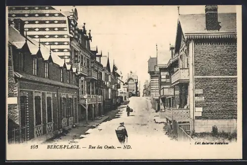 AK Berck-Plage, Rue des Oyats
