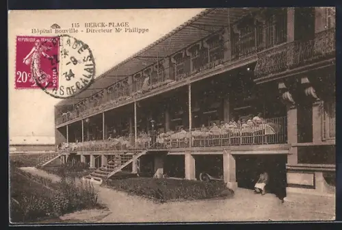 AK Berck-Plage, hôpital Bouville, directeur M. Phillippe