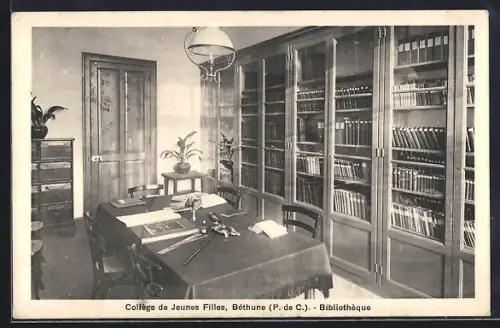 AK Béthune, Collège de Jeunes Filles, Bibliothèque