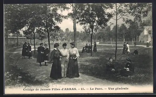 AK Arras, Collège de Jeunes Filles, Le Parc