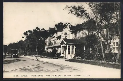 AK Le Touquet-Paris-Plage, Hotel des Anglais, En Foret