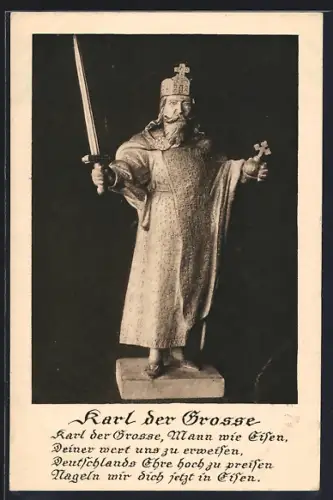 AK Osnabrück, Denkmal Karl der Grosse