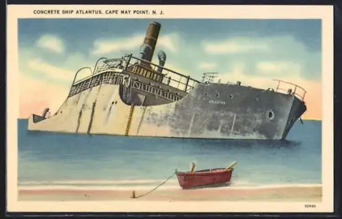 AK Concrete Ship Atlantus, Seenotrettung