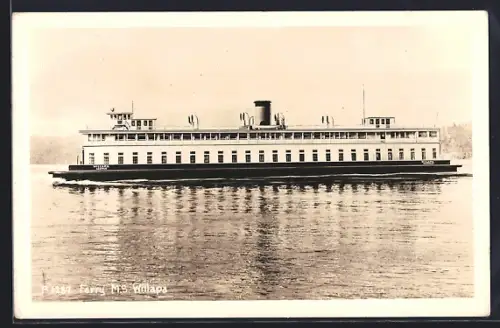 AK Fährschiff MS Willapa in Fahrt