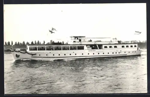AK Dampfer Victoria-Regia in Fahrt