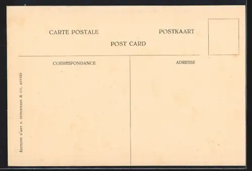 AK Passagierschiff SS Anversville auf See